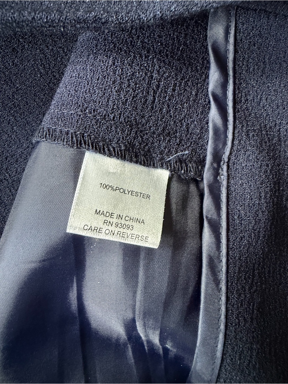 Tyler Boe Wide‎ Leg Pants Navy 10 - Picture 6 of 7